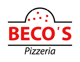Beco's Pizzeria logo.